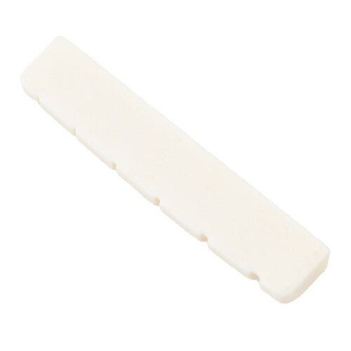 8X Guitar Guitar Bridge Ivory Bone Bone Nut Saddle Acoustic Bridge Saddle