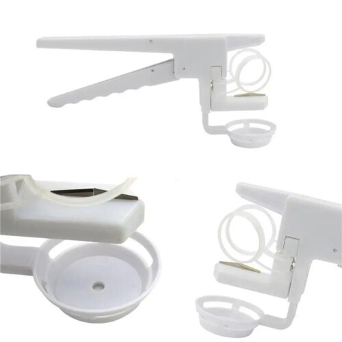 2X Egg Shell Pliers Hand-Held Plastic Eggbeater Egg Separator Kitchen Gadget Egg Opener 1