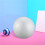 100 X Christmas Decoration Modelling  Polystyrene Foam  Sphere 10cm---White 4