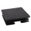 75mm X 75mm Plastic Square Caps Tube Pipe Inserts End Blanking 16 Pcs 7