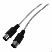 2X USB IN-OUT MIDI Cable Converter PC Till Music Keyboard Adapter Sladd