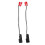 4 Pair Car Audio 2-Pin Plug Speaker Replacement Wiring Harness for Chevy  Focus 2