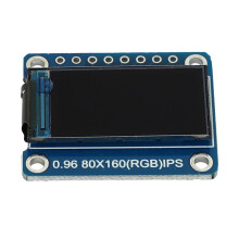 3X Ips 0,96 Inch 8-Pins Spi Hd 65K Full Color Tft-Module St7735 Drive Ic 80 X 160 LCD-Scherm 3,3V Spi-Interface voor Diy