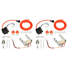 2X Gemotoriseerde Fiets CDI-Ontstekingsspoel + Magneetspoelset voor 2-Takt 49cc 50cc 66cc 80cc 100cc Motorgasfiets Fietsonderdelen