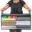 4PCS Quilt Organizer Box Foldable Portable Closet Stackable Bins Non Woven Clothes Storage Blankets Collecting Case-Gray 5