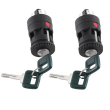 2X New Ignition with 4 Keys Electric Door Lock 15082295 04822301 for Excavator