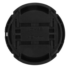 10pcs Univeral 49mm Center Pinch Front Lens Cap for DSLR Camera
