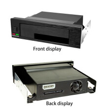 4X Universeller Hot-Swap-Wechselrahmen für 2,5-Zoll- oder 3,5-Zoll-SSD/HDD, Internes Festplatten-Backplane-GehäUse Ohne Einschub