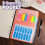 40Pcs A5 6 Ring Binder Pockets 3 Types Envelope,Zipper Closurek Bill Pouch for  Organizer Clipbook 1