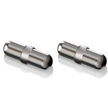 2X Barre D'Agitation Magnétique en Acier Inoxydable, Adaptée Aux Tasses à Agitation Automatique, 1 Pièce