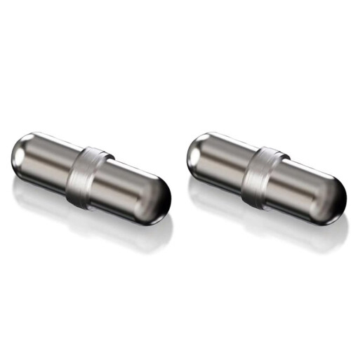 2X Magnetrührstab, Edelstahl, Geeignet für Selbstrührende Becher, 1 Stück 1