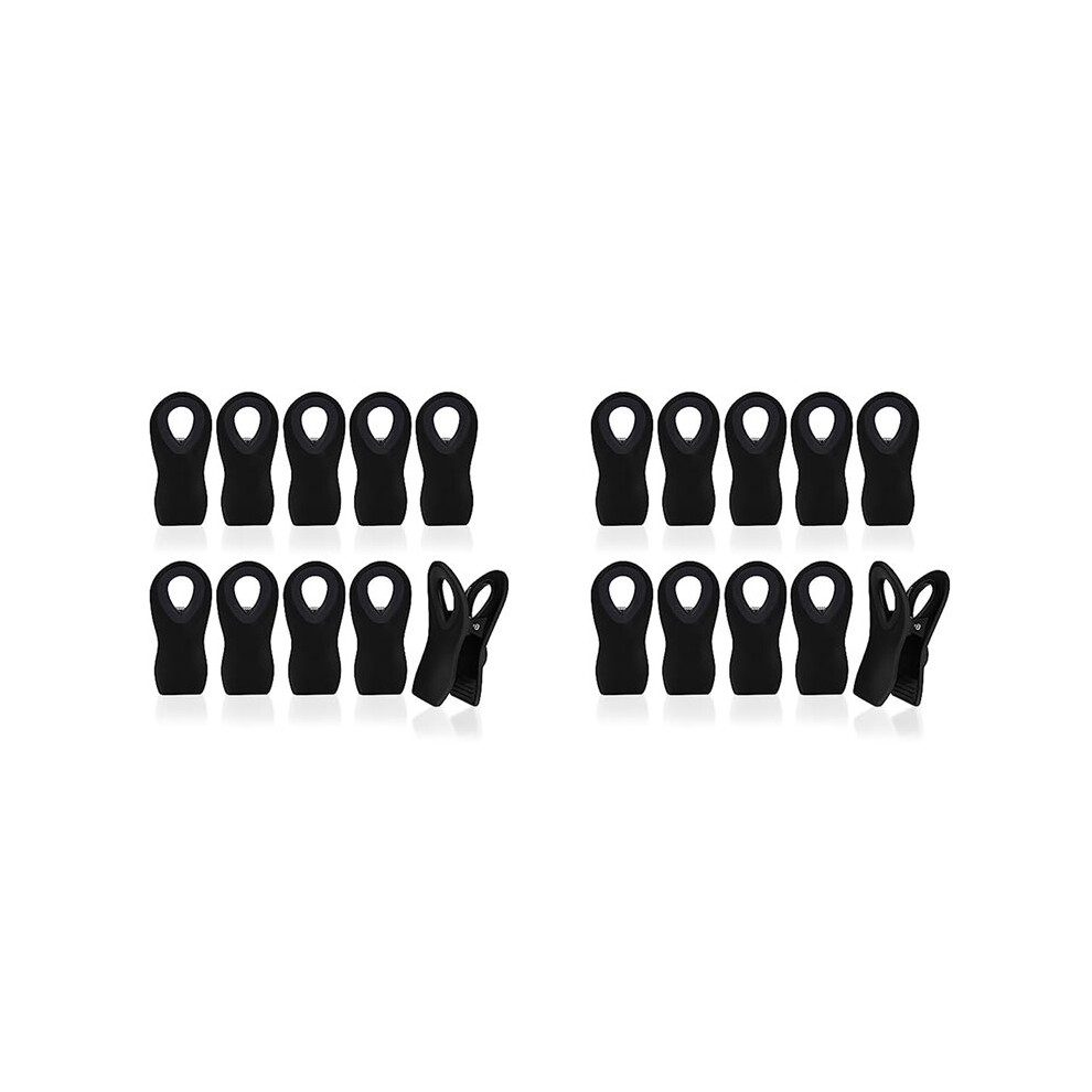 Magnetic Chip Clips - Tight Sealing Bag Clips For Food Packages,Chip Bag Clip And Kitchen Storage,20Pcs 6032112177848