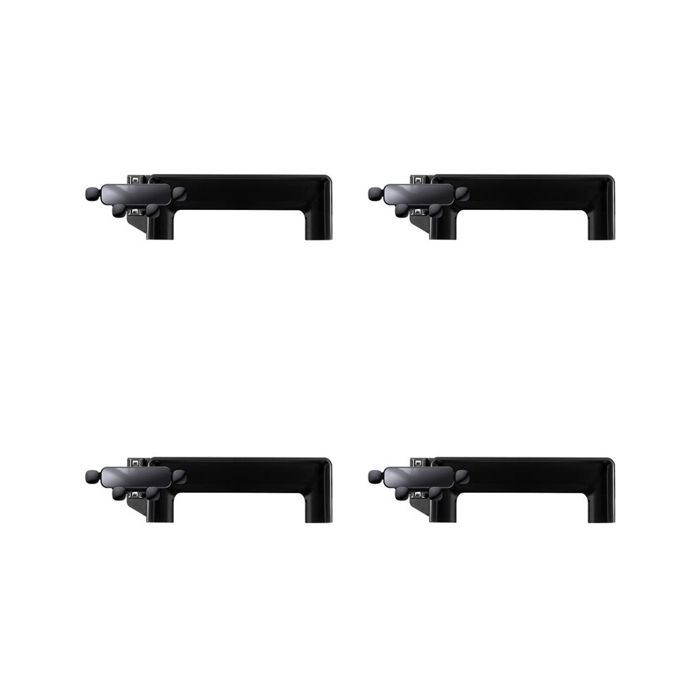 4X Car Universal Gravity Phone Holder Electric Auto Cellphone Stable Stand Support Adapt To 10.25In For Mg4 Ev Mulan Black 6034263316855