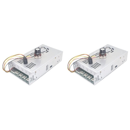 2X 200A Governor  Motor Reducer PWM Controller High-Power Industrial Forward Reverse 12-48V 200A-S2 Linear Under Load