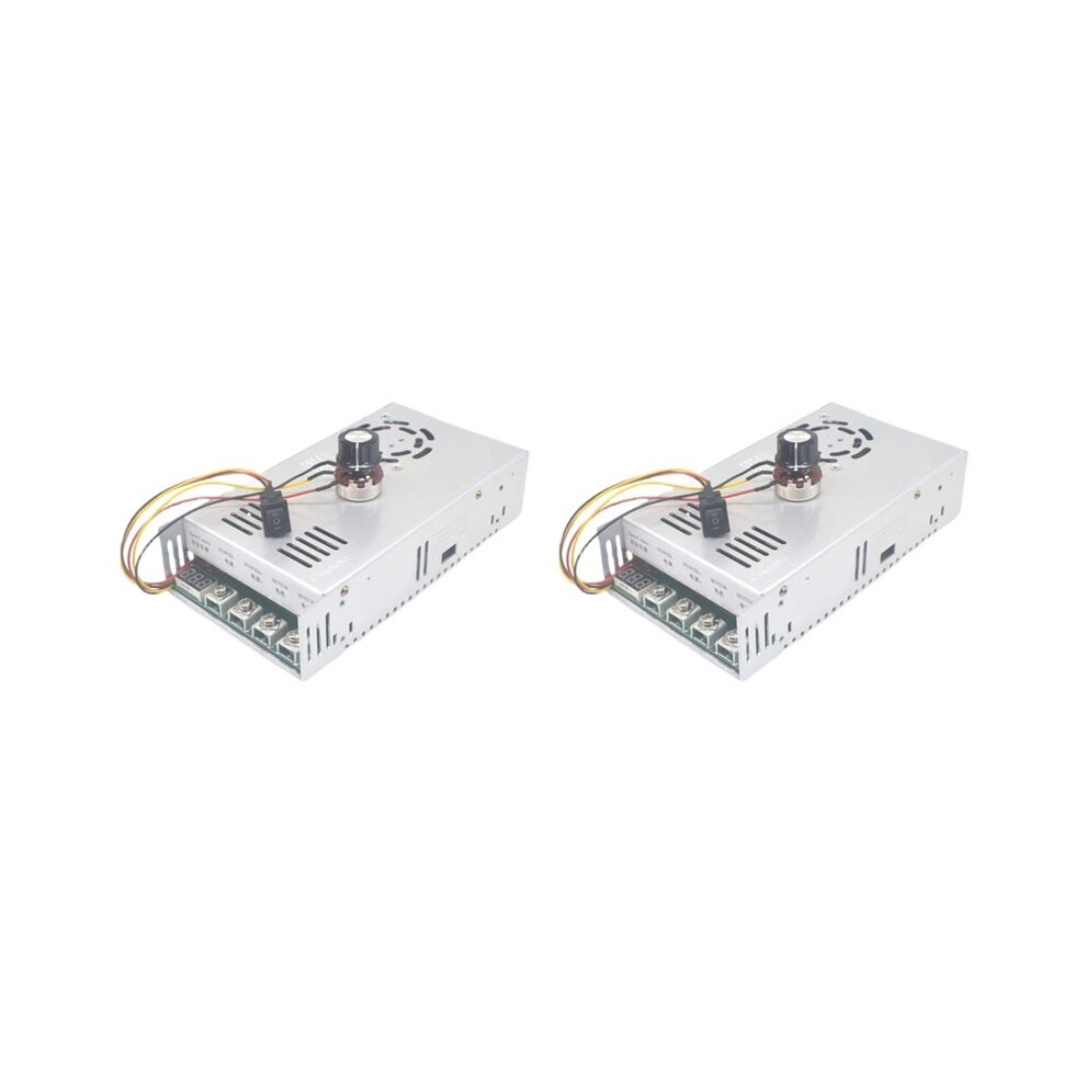 2X 200A Governor Motor Reducer Pwm Controller High-Power Industrial Forward Reverse 12-48V 200A-S2 Linear Under Load 6032252275145