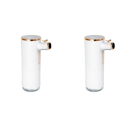 2X Automatic Foam Soap Dispenser, Touchless Electric Soap Dispenser, Auto Adjustable Soapdispenser for Kitchen Bathroom