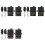 6x AC 220V 30A 433MHz 1CH Wireless Remote Control  RF Relay Receiver + /Off Transmitter 1