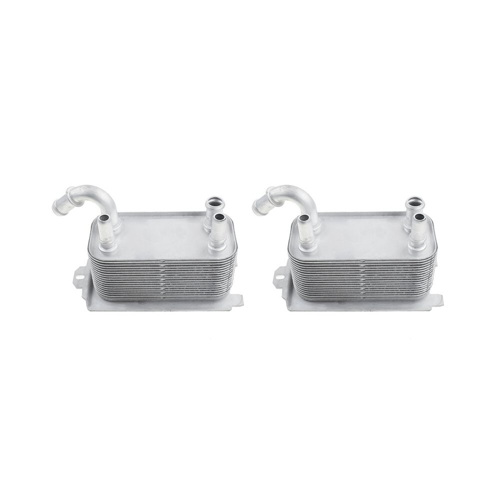 2X New Transmission Oil Cooler For S60 S80 V70 Xc60 Xc70 2008-2013 30792231 1446535 30645800 6G91-7A095-Ad 6034093406139