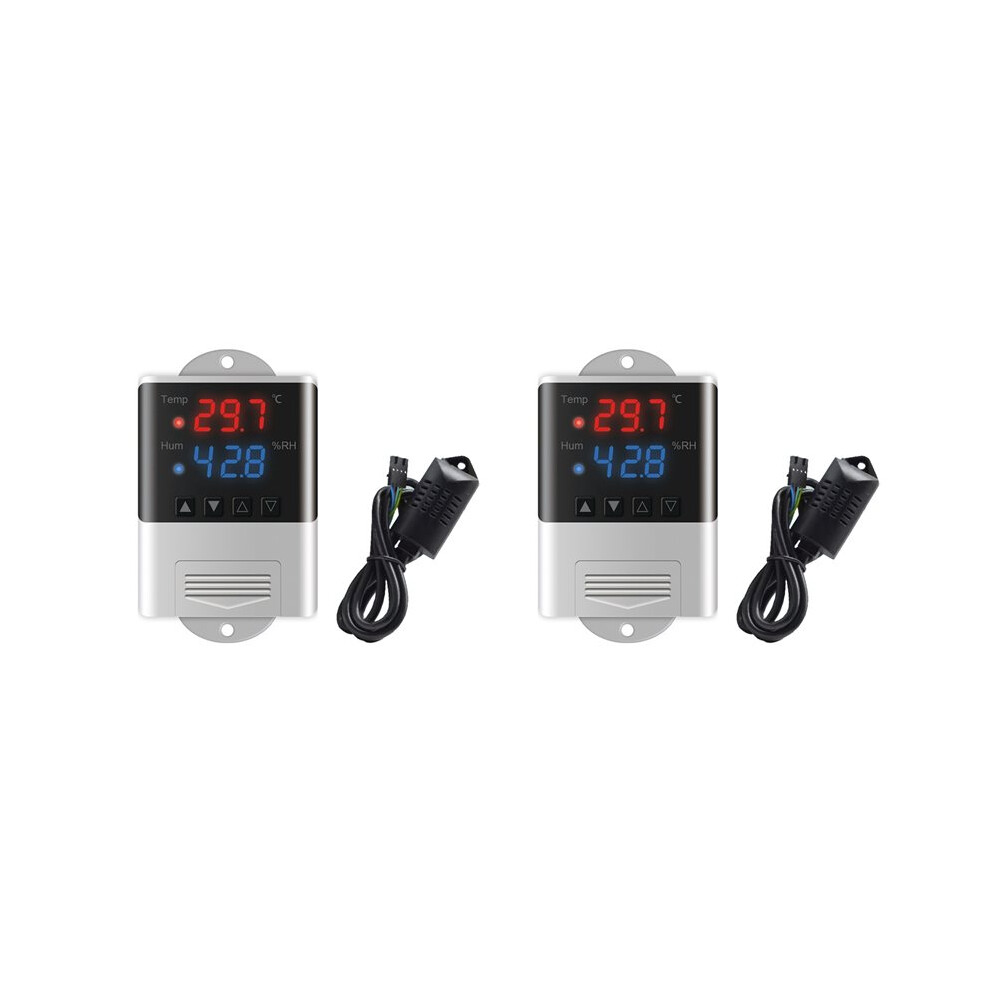 2X Dtc3200 Wireless Wifi Temperature Controller Aquarium Thermostat With Sht20 Sensor App Control For Home 6033986753176