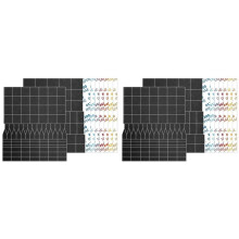 28-Piece Sandpaper Pre-Cut Mesh (2016 Pieces) for ES-A Reciprocating Sander Flat and Round Sanding Heads