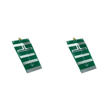 2X 2.4G WiFi Directional Image Transmission Antenna High Gain Antenna 2.35-2.55GHZ Directional Image Antenna
