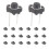 20 Pcs 6x6x5mm Momentary Tactile Tact Push Button  2 Pin DIP Through Hole 1