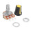 10 Piece 100K Ohm 3 Terminals Linear Taper Rotary Audio B Type Potentiometer Pot 2