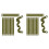 20 PCS Tree Stake Kit, Tree Straps Tree Support Straps Tree Belts Tree Plant Belt for Plant Fix Straight 1