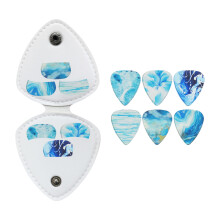 Guitar Pick Organizers Pouches Pick Holder-1.5mm L blue fluid