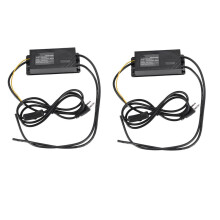 2X 10 KV 120V Neon Light Sign Transformer for Neon Sign Power Supply Beer Bar Neon Signs US Plug