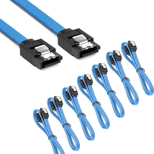 40cm  Data Cable 6.0Gbps  Both Ends Plug in  Serial Hard Disk Cable  3.0 SSD Data Cable