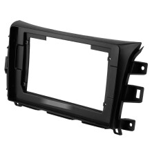 Ramka WykońCzeniowa Radia Samochodowego dla Navara 2014-2015 DVD Stereo PłYta Rama Adapter Montaż Deska Rozdzielcza Instalacja Zestaw