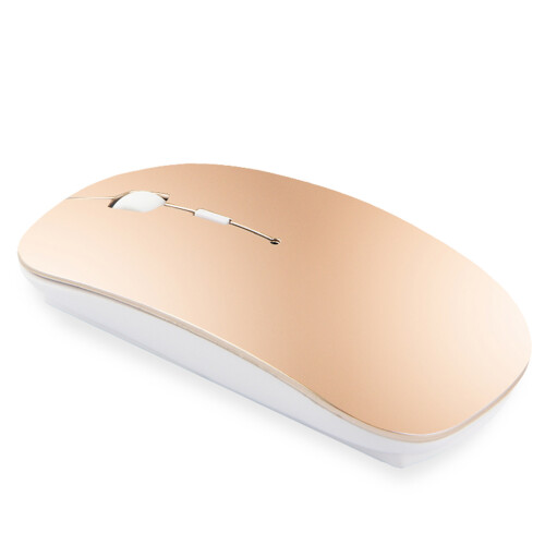Mouse Wireless  per Surface GO Pro X Mouse Silenzioso Ricaricabile per Surface Pro (Oro)