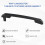 15135441 Car Tailgate Handle Lift Gate Handle for  H2 4 Door 2003-2009 Textured Black 9