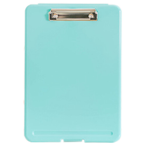 A4 File Bag Test Paper Storage File Box Multifunctional Plastic Office Stationery -Green