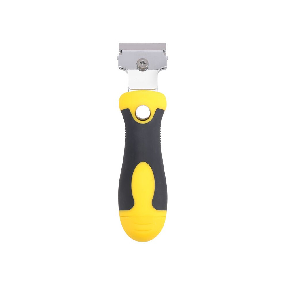 Multi-Purpose Scraper Set With Blade Cover And 4Pcs Blades Cleaning Tool For Scraping Labels, Stickers, Caulk 4714120609642