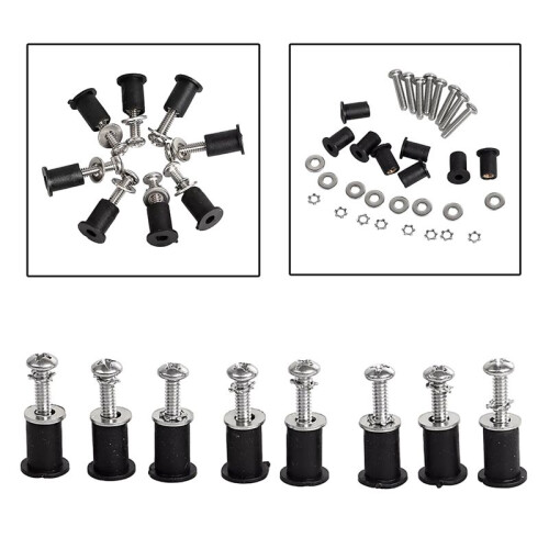 Motorrad-Frontscheinwerfer, Scheinwerfer, Lampenfassung, Nacelle-Muttern-Kit, Passend für