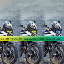 Orange Headlight Protector for F850GS Adventure F750GS F900GS 2018-2024 Light Transparent Protection Cover