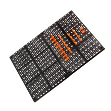 Pegboard Tool Organizer ABS Wall Mounted Shelf Rack for Garage Workshop Load Capacity