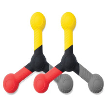 4Pcs Reflex Training Tossing Stick Improving Reaction Speed Trainer Hand-Eye Coordination Baseball for Pre-Game Warm-Ups