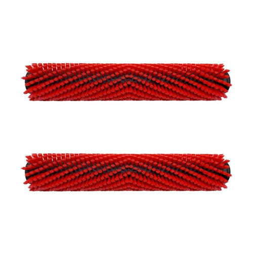 2X Cleaner Roller Brush Main Brush for  BR 30/4C Surface Rollers,Red Roller Brush 4.762-452.0 for  BR 30