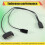 Computer ARGB Controller PC Case RESET Control  to ARGB Reset Power Cable PC 5V 3Pin Lighting Controller Black 3