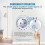 2X 12  Ranges with 2 Buttons Timer  Socket LED Display, Countdown Status for Lighting and Household EU Plug 7
