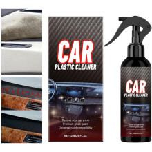 Car Interior Cleaner 120ml Dashboard Cleaning Spray, NonGreasy Shine, Leather and Fabric Safe with UV Protection