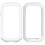 White Craft Cutouts Half Pack Precut Paper Shapes for DIY Projects Decorations and Labeling 5