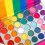Makeup Matte Glitter Eyeshadow Palette Macaron Rainbow Bright Neon Pigment Eyeshadow Cosmetics-Argento 5