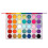 Makeup Matte Glitter Eyeshadow Palette Macaron Rainbow Bright Neon Pigment Eyeshadow Cosmetics-Argento 6