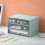 Desktop Storage Box Can Be Superimposed Drawer Type Dust-Proof Rack, Desk, Stationery and Sundries Sorting Box,White A 4