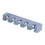 Wall Mounted Broom and Mop Holder, Space Saving Plastic Organizer Rack for Bathroom 1