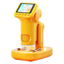 1600X Digital Microscope with 2.0' IPS Screen, WiFi USB Handheld Microscope for Kids Students Collectors